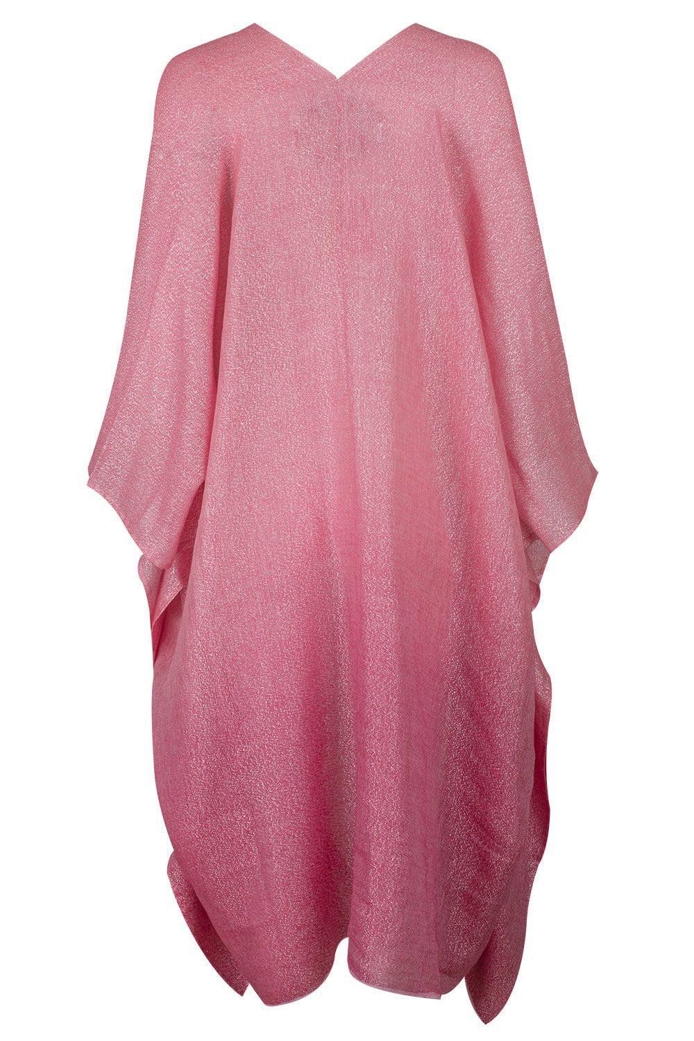 JANE CARR-The Long Kaftan - Dragon Fruit-DRAGONFR