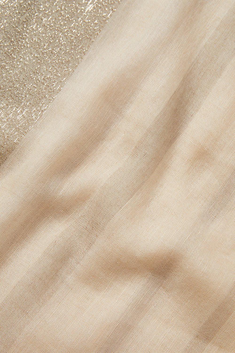 JANE CARR-The Solitaire Scarf - Flint-FLINT
