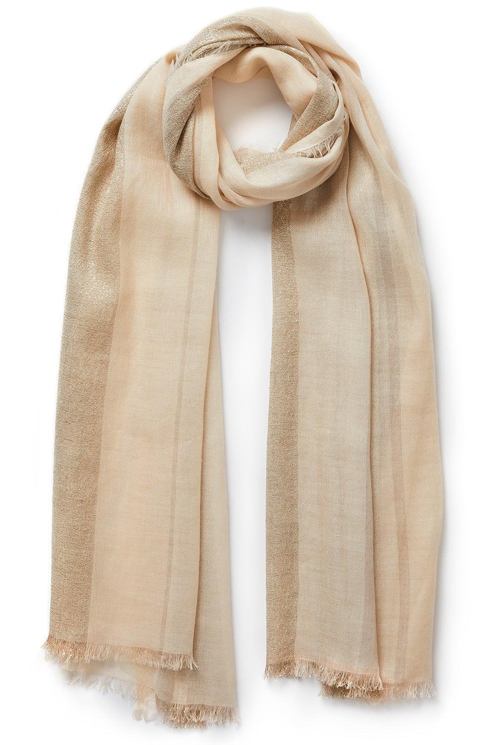 JANE CARR-The Solitaire Scarf - Flint-FLINT