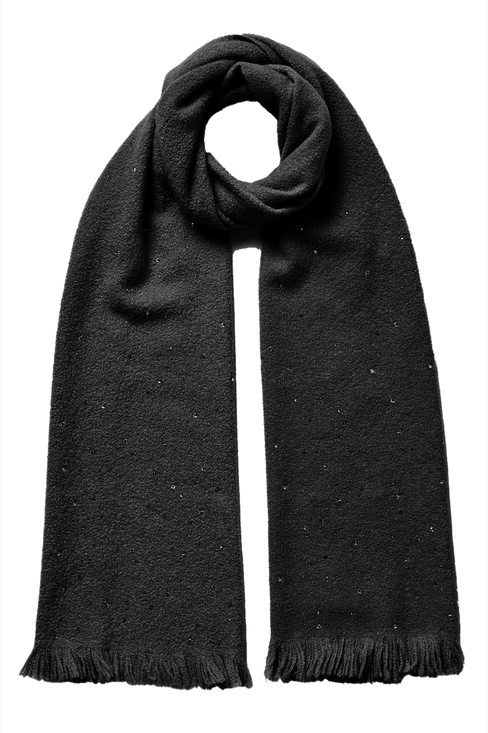 JANE CARR-The Krug Scarf - Noir-NOIR