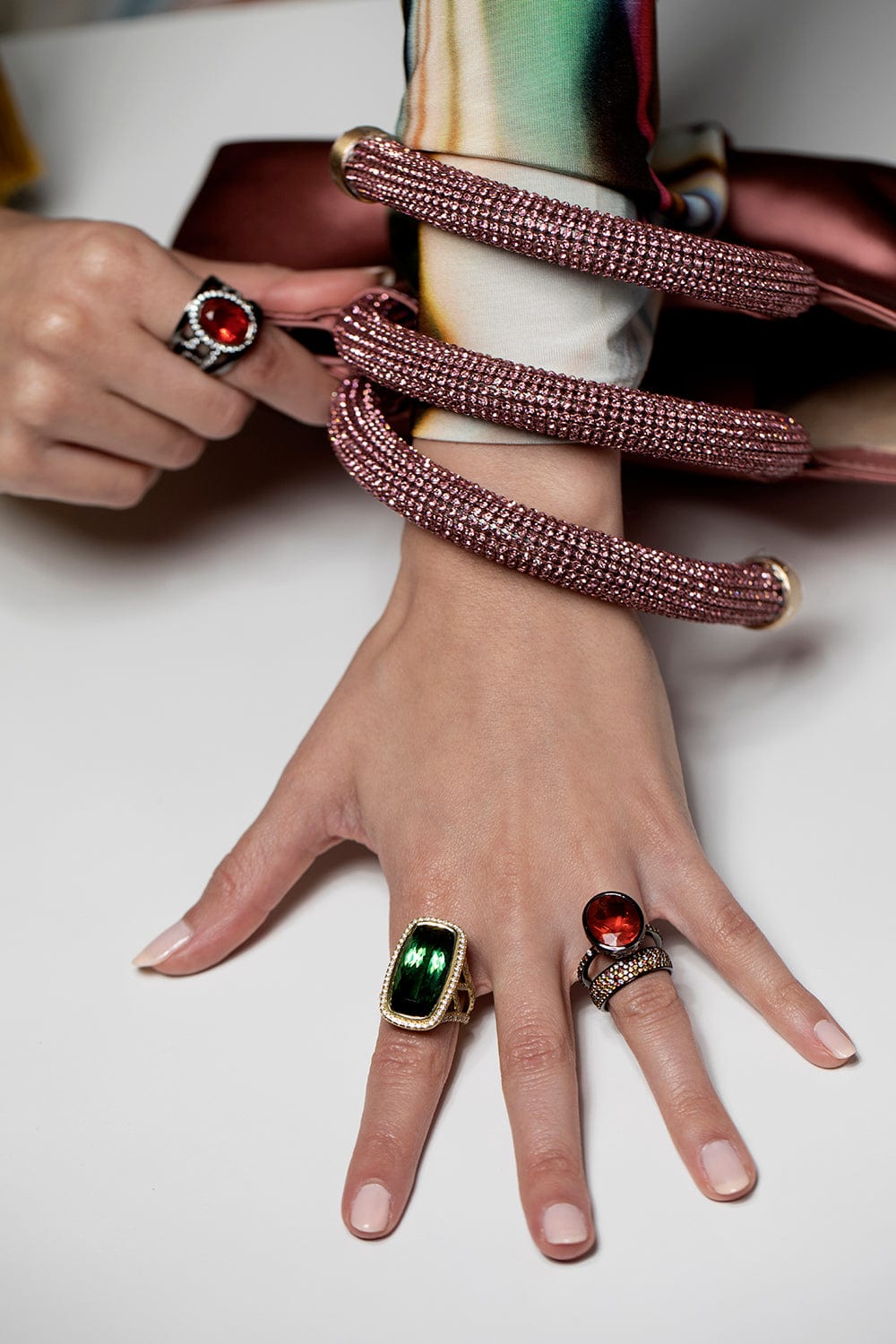 JARED LEHR-Fire Opal Ring-BLACK GOLD