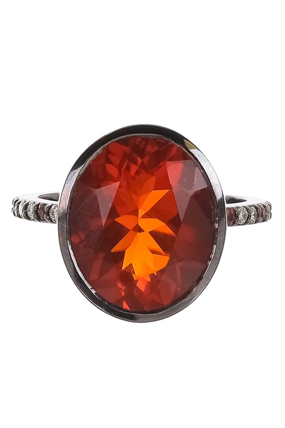JARED LEHR-Fire Opal Ring-BLACK GOLD