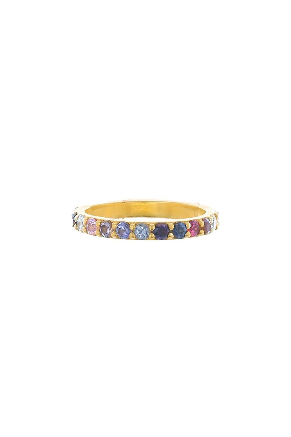 Spinel Diamond Ring-YELLOW GOLD-6.75-JEWELRYFINE JEWELRING-JARED LEHR