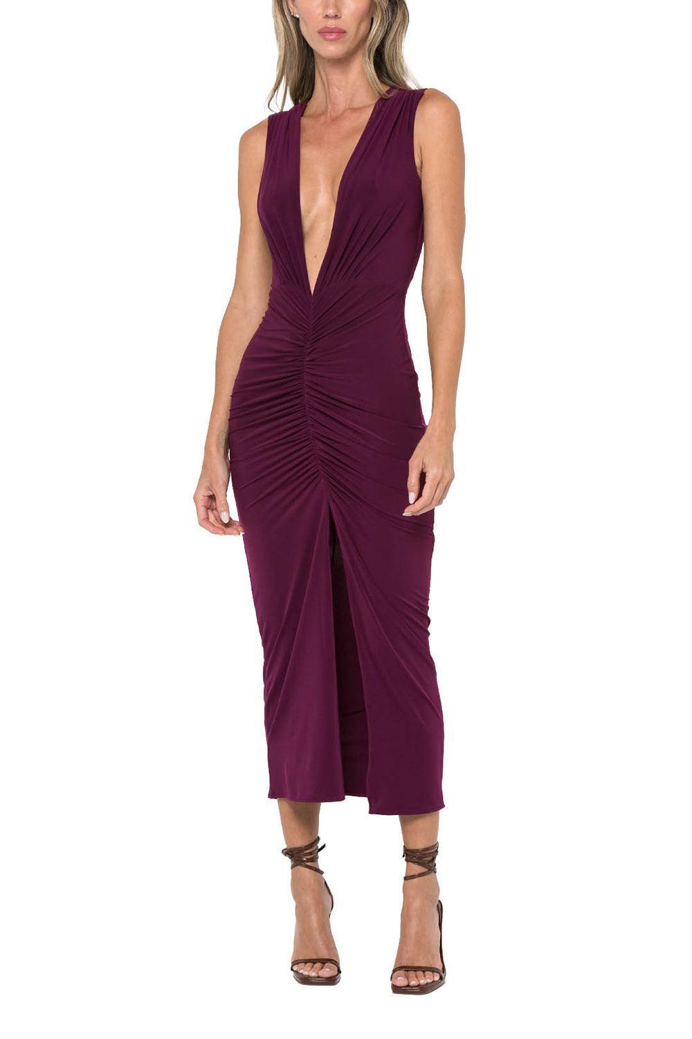 SABINE DRESS-MULBERRY-XS-CLOTHINGDRESSCOCKTAIL-JBQ