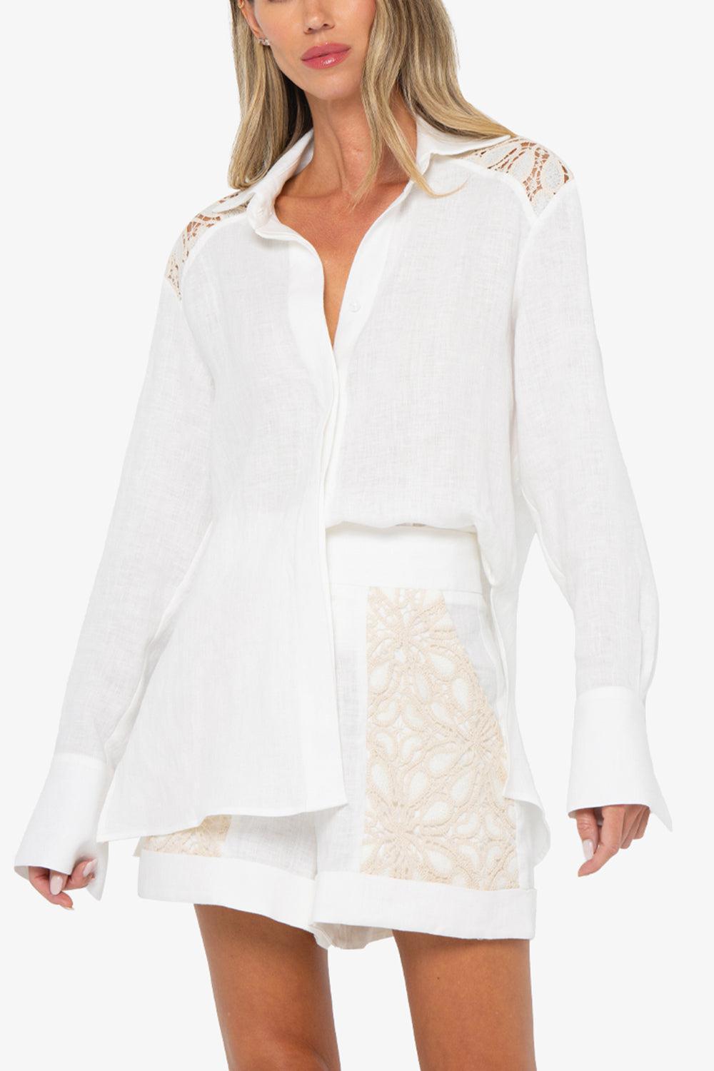 HAVEN SHIRT-ECRU-XS-CLOTHINGTOPBLOUSE-JBQ