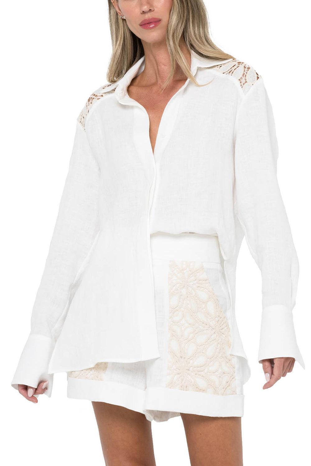 HAVEN SHIRT-ECRU-XS-CLOTHINGTOPBLOUSE-JBQ
