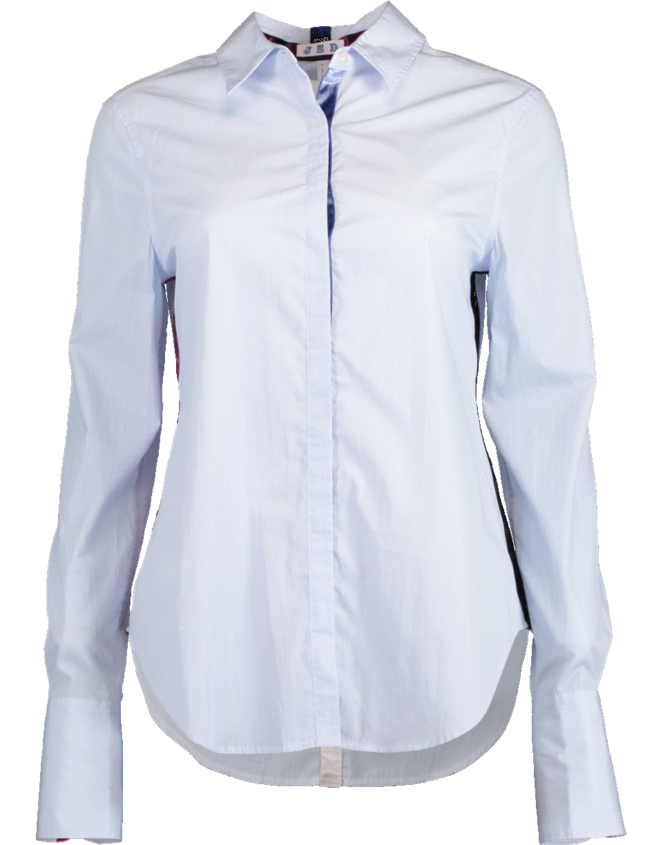 JED-Frangipane Shirt with Velvet-