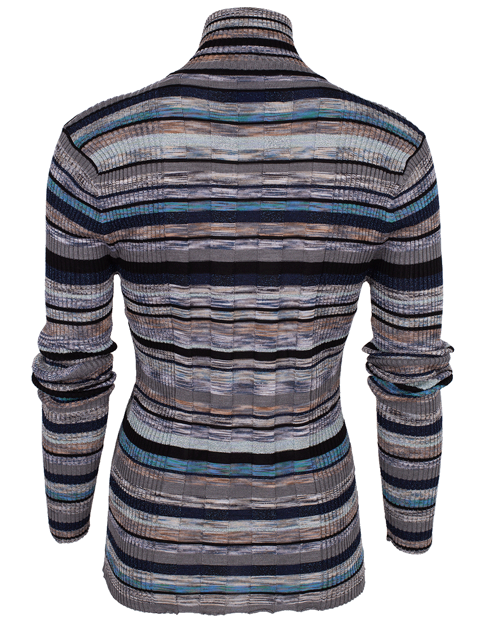JED-Eden Woodland Stripe Turtleneck-