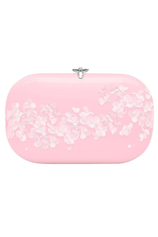 Elina Plus Clutch - Baby Pink Blossom-BABY PINK-O/S-HANDBAGCLUTCHES-JEFFREY LEVINSON