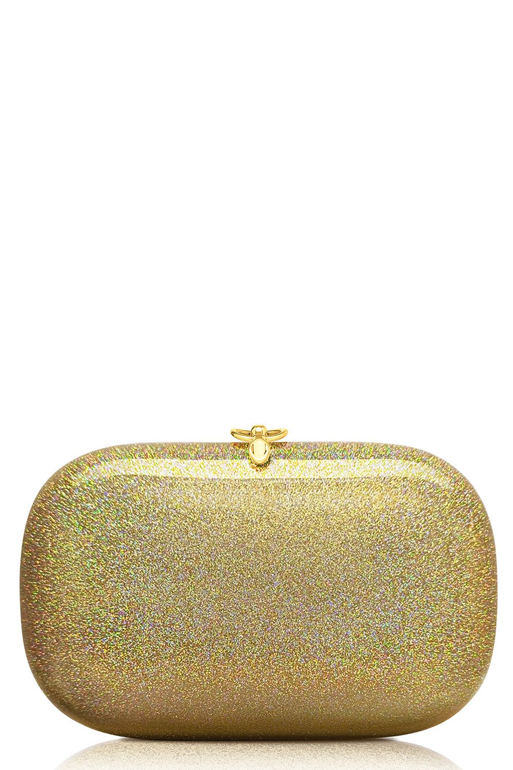 JEFFREY LEVINSON-Elina Plus Clutch - Gold Rainbow-GDRNBWST