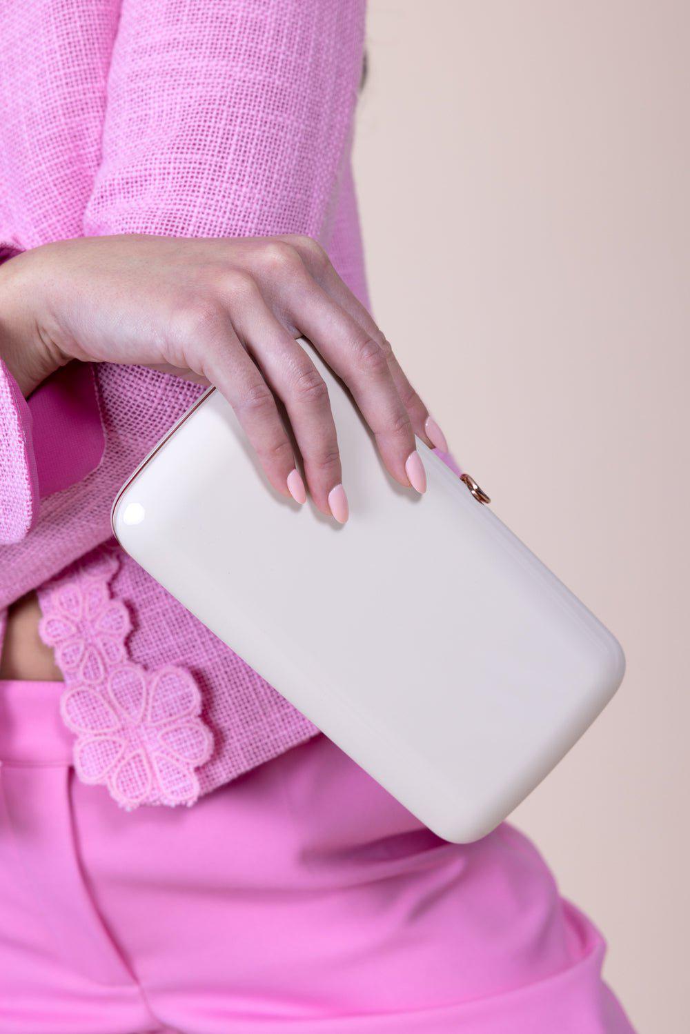 JEFFREY LEVINSON-Finley Clutch - Light Sand-LT SAND