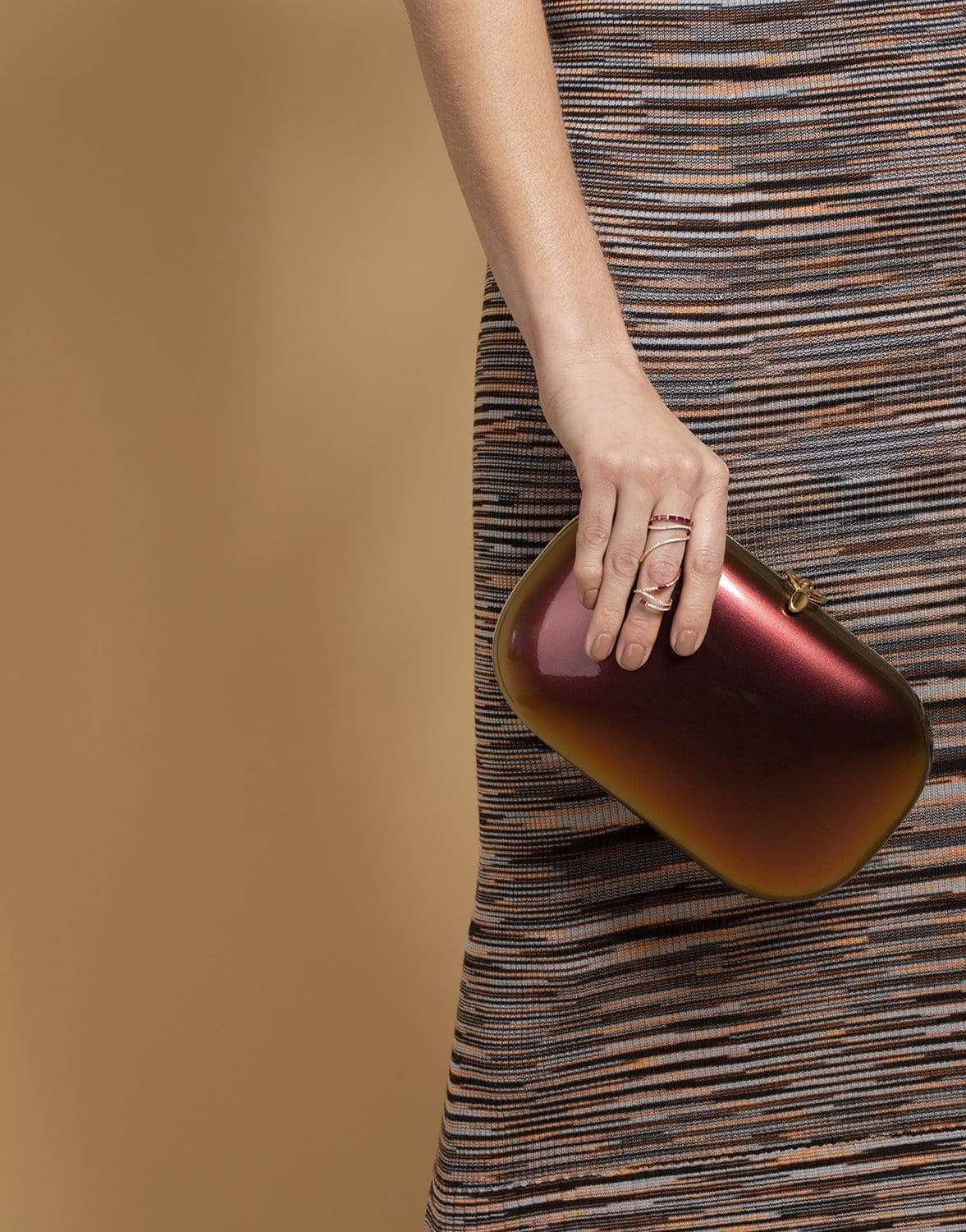 JEFFREY LEVINSON-Elina Plus Pearl Clutch-PEARL