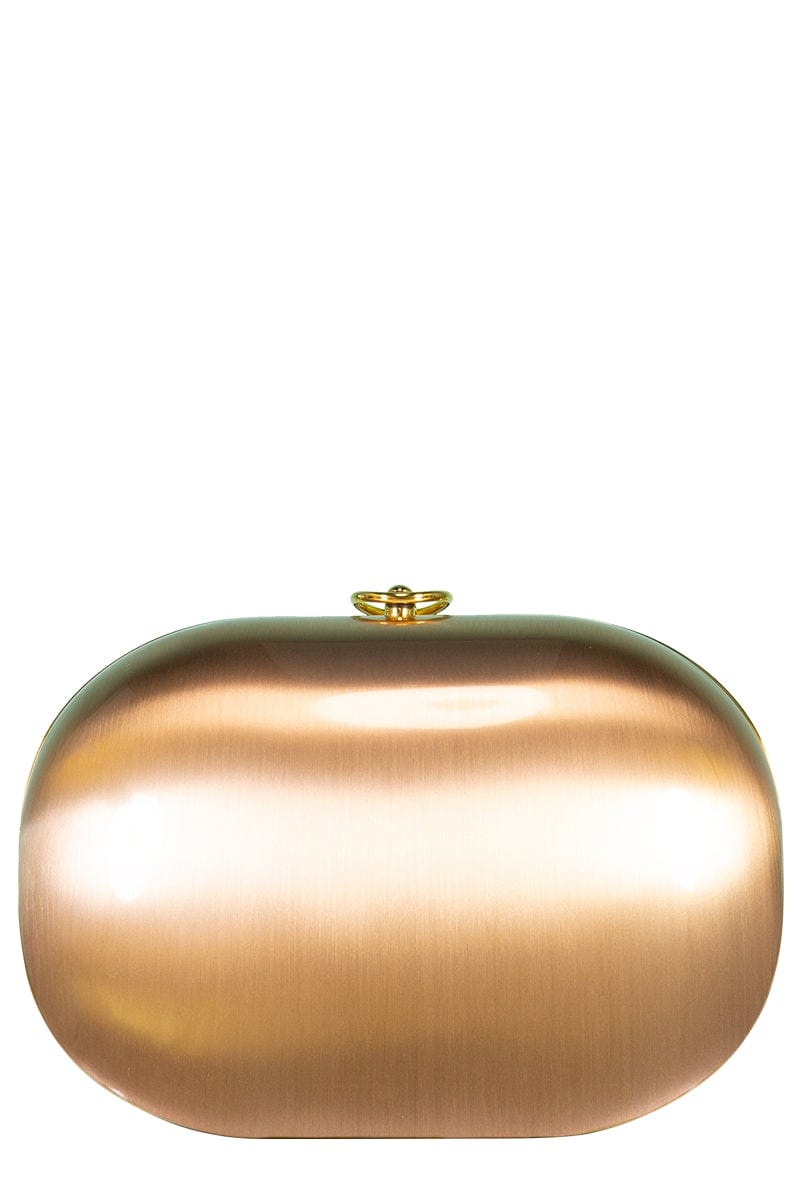 JEFFREY LEVINSON-Elina Clutch - Rosegold-ROSE GOLD