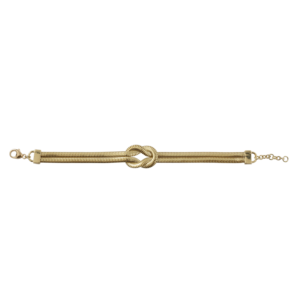 JEMMA WYNNE-Revival Love Knot Bracelet-YELLOW GOLD