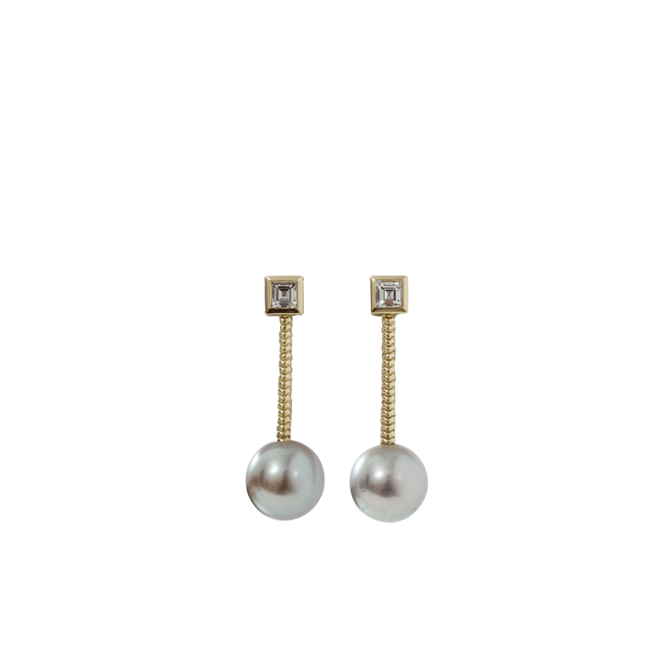 JEMMA WYNNE-Revival Bar Earrings With Pearls-YELLOW GOLD
