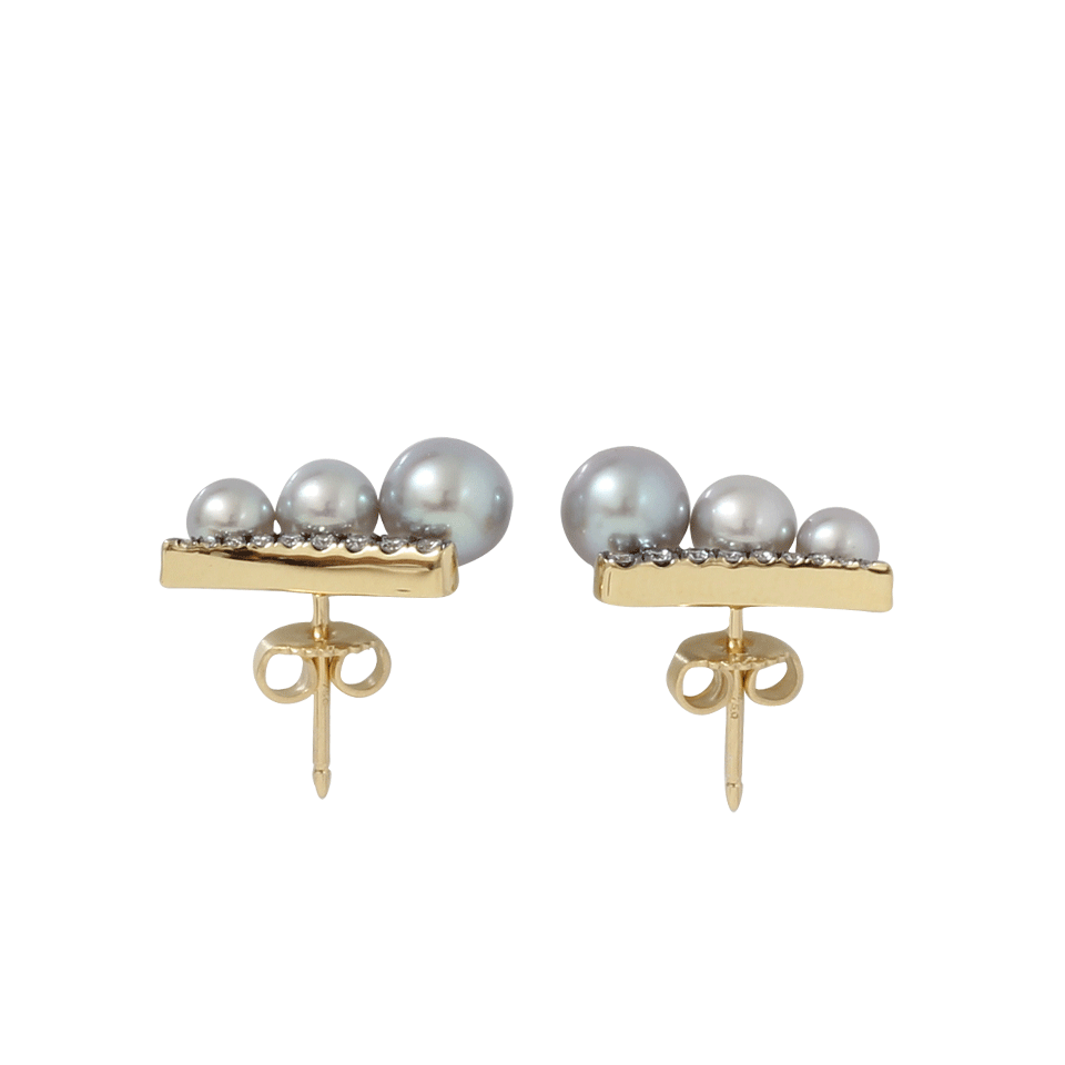 JEMMA WYNNE-Tahitian Pearl Ear Climber Earrings-YELLOW GOLD
