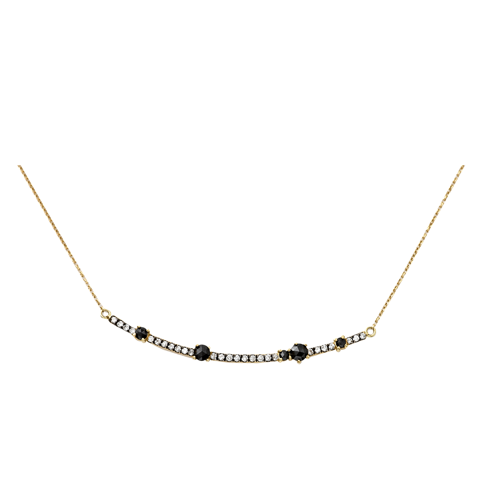 JEMMA WYNNE-Diamond Bar Necklace-YELLOW GOLD