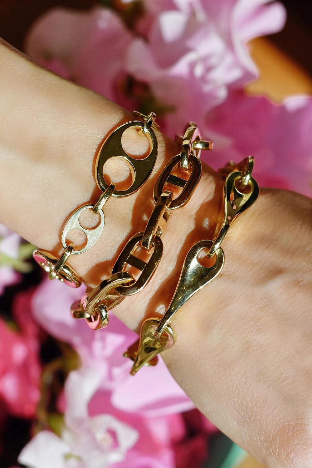 Figure 8 Bracelet-YELLOW GOLD-JEWELRYFINE JEWELBRACELET O-JENNA BLAKE