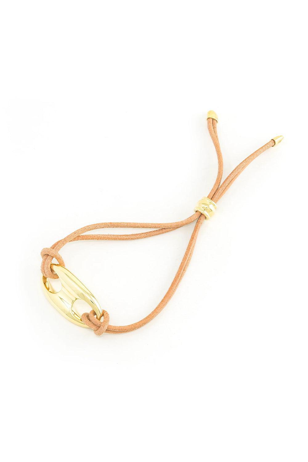 Small Gold Nautical Link Bracelet-YELLOW GOLD-JEWELRYFINE JEWELBRACELET O-JENNA BLAKE