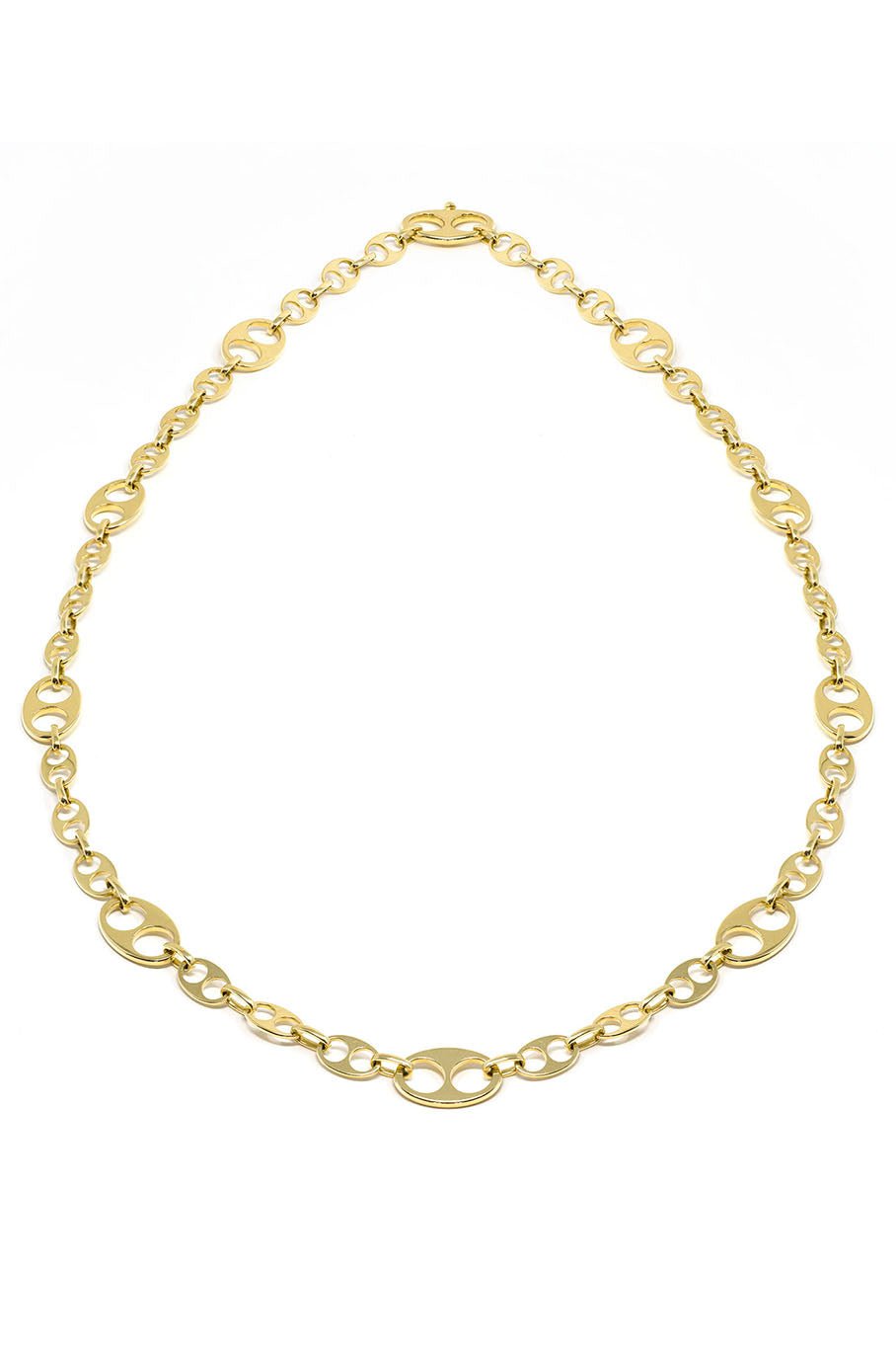 JENNA BLAKE-Heavy Nautical Chain-YELLOW GOLD