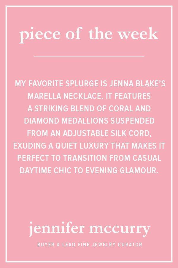 JENNA BLAKE-Marella Necklace-YELLOW GOLD