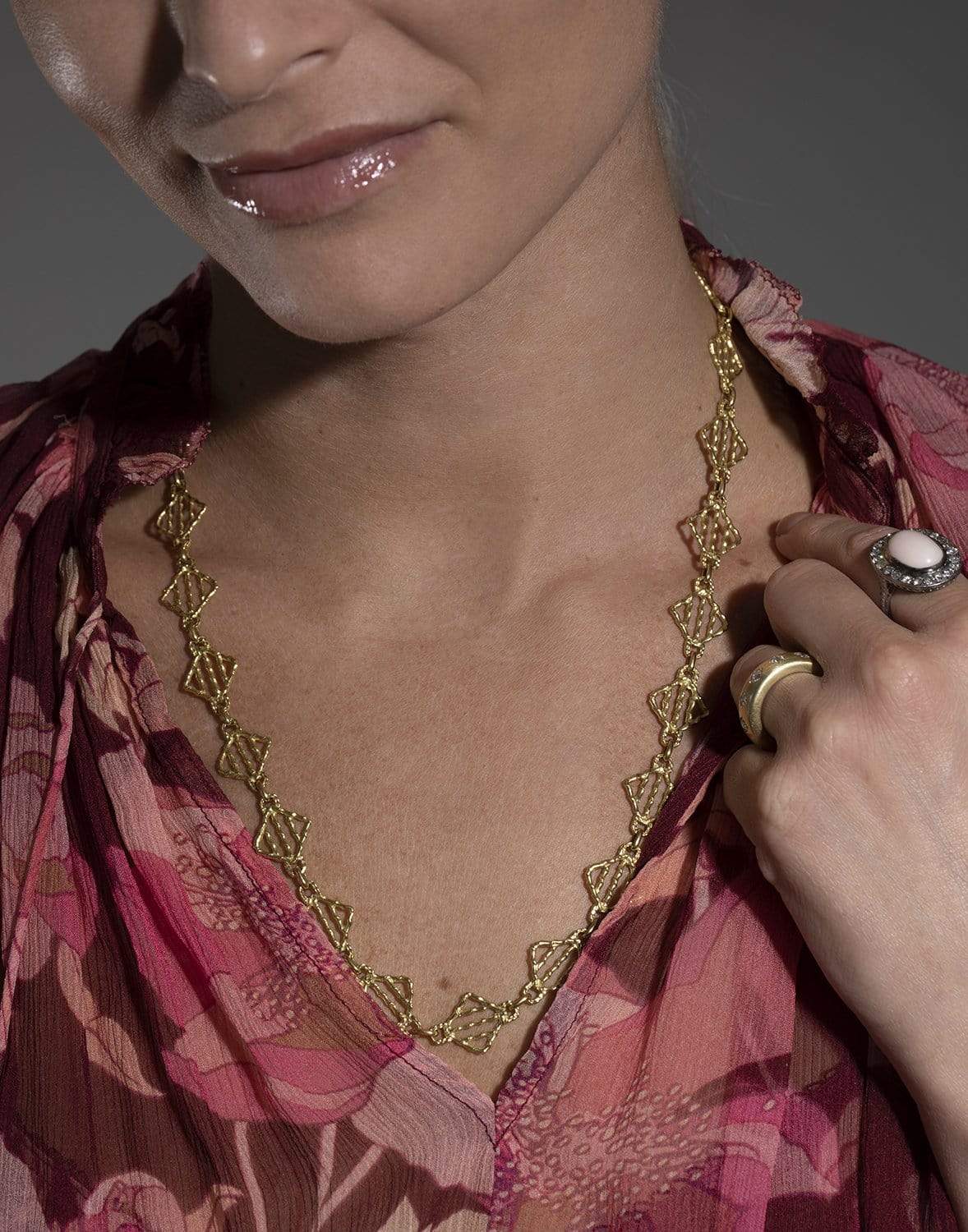 JENNA BLAKE-Vintage Gold Chain-YELLOW GOLD