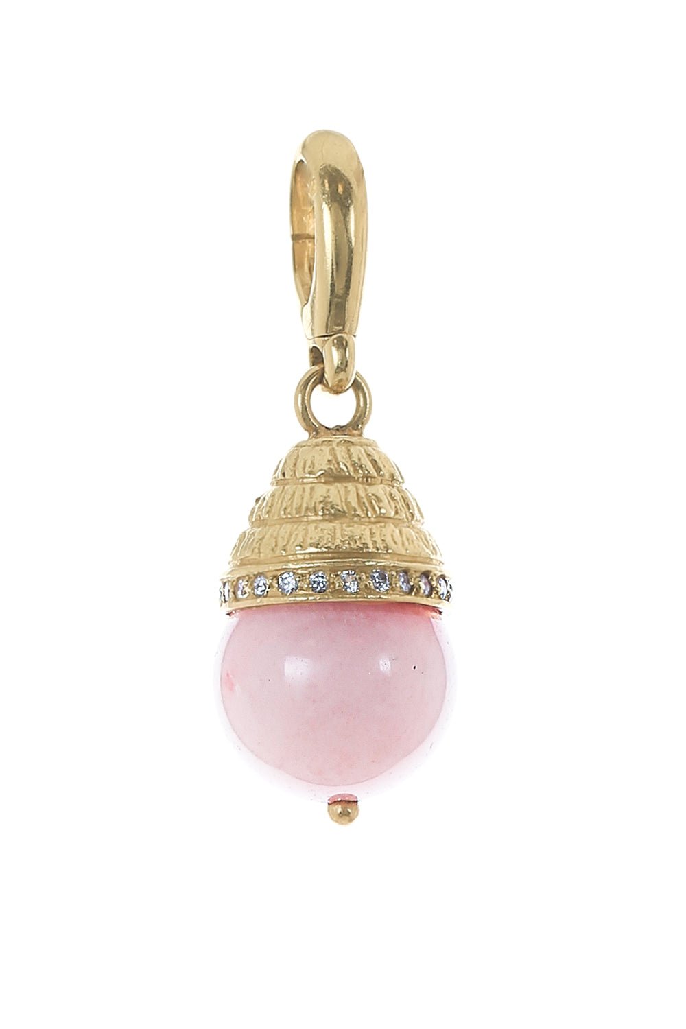 JENNA BLAKE-Acorn Charm-YELLOW GOLD
