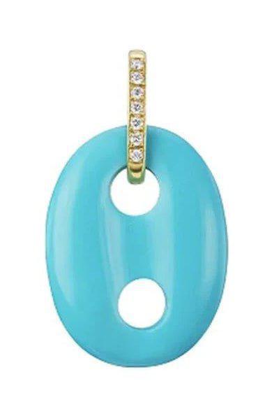 JENNA BLAKE-Large Mariner Charm-YELLOW GOLD