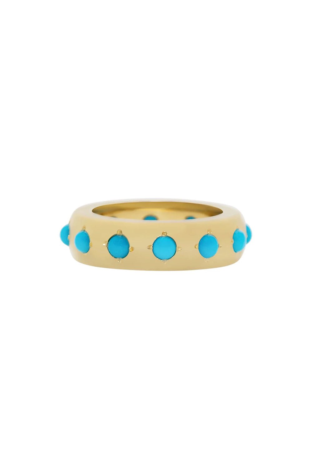 JENNA BLAKE-Multi Stone Gypsy Band-YELLOW GOLD