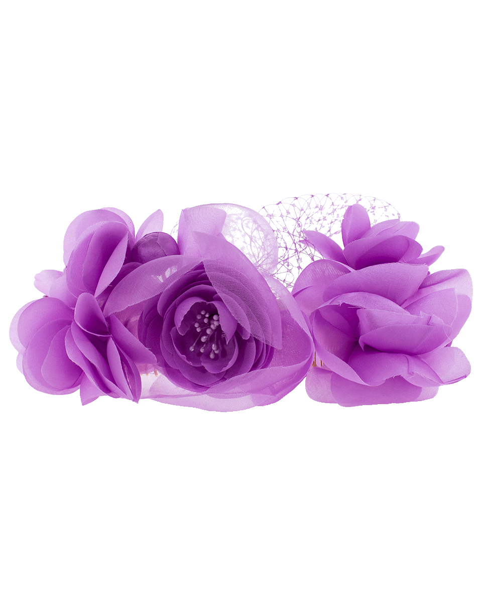 JENNIFER BEHR-Jardinia Comb Headpiece-LILAC