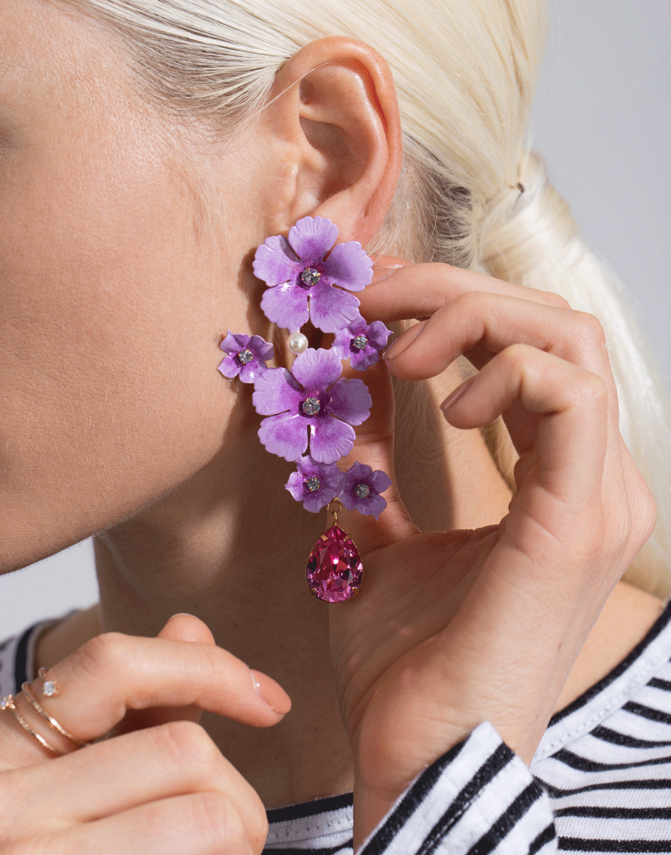 JENNIFER BEHR-Narcissa Earrings-VIOLET