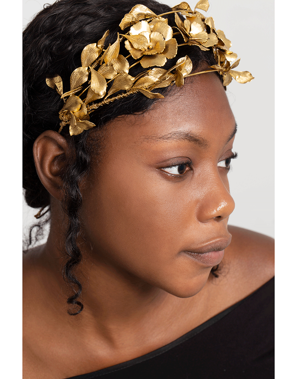 JENNIFER BEHR-Gold Rowena Circlet-GOLD
