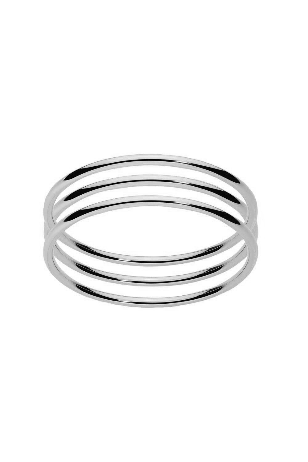 Classic Cylinder Bangle Bracelet-SILVER-JEWELRYBOUTIQUEBRACELET O-JENNIFER FISHER