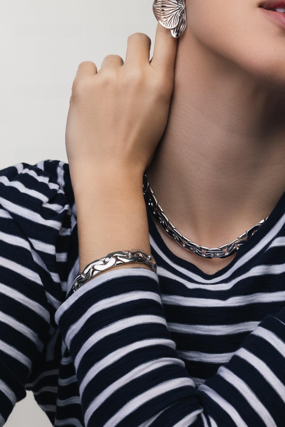 Tribeca Chain Bracelet - White-WHITE-JEWELRYBOUTIQUEBRACELET O-JENNIFER FISHER