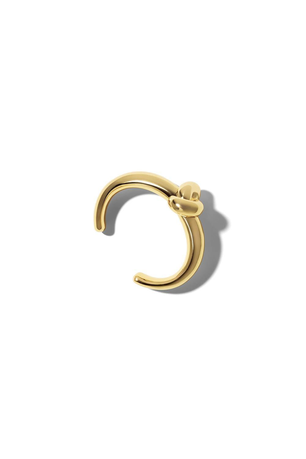 Thin Knot Cuff Bracelet-YELLOW GOLD-JEWELRYBOUTIQUEBRACELET O-JENNIFER FISHER