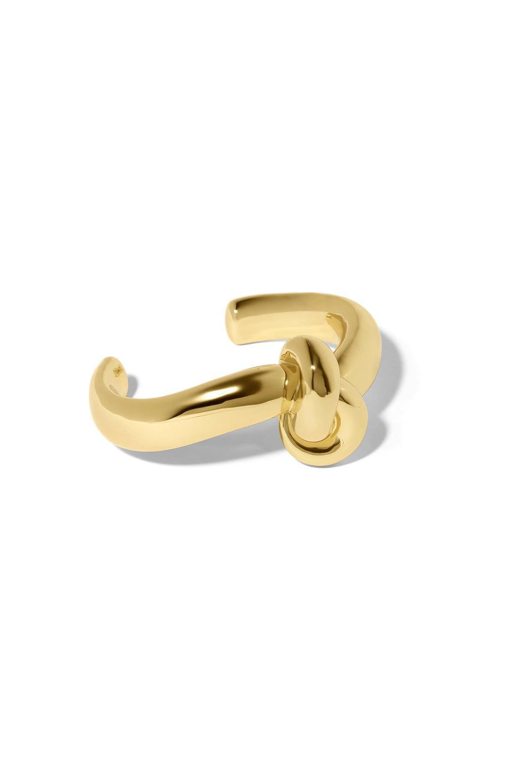 Thin Knot Cuff Bracelet-YELLOW GOLD-JEWELRYBOUTIQUEBRACELET O-JENNIFER FISHER