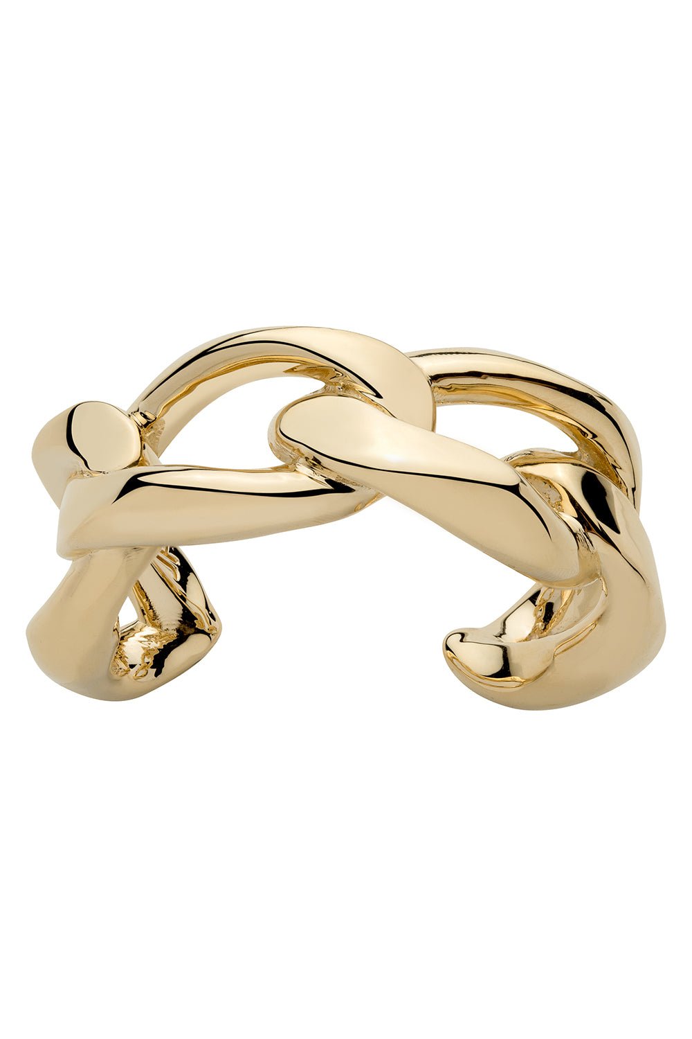 JENNIFER FISHER-Large Dean Cuff-YELLOW GOLD