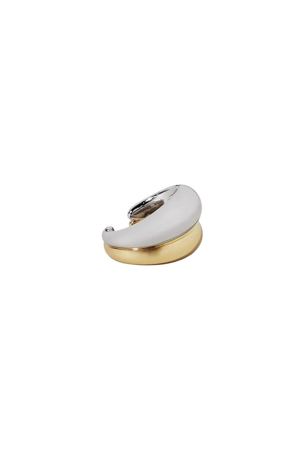 Two Tone Chavez Ear Cuff-YELLOW GOLD-JEWELRYBOUTIQUEEARRING-JENNIFER FISHER