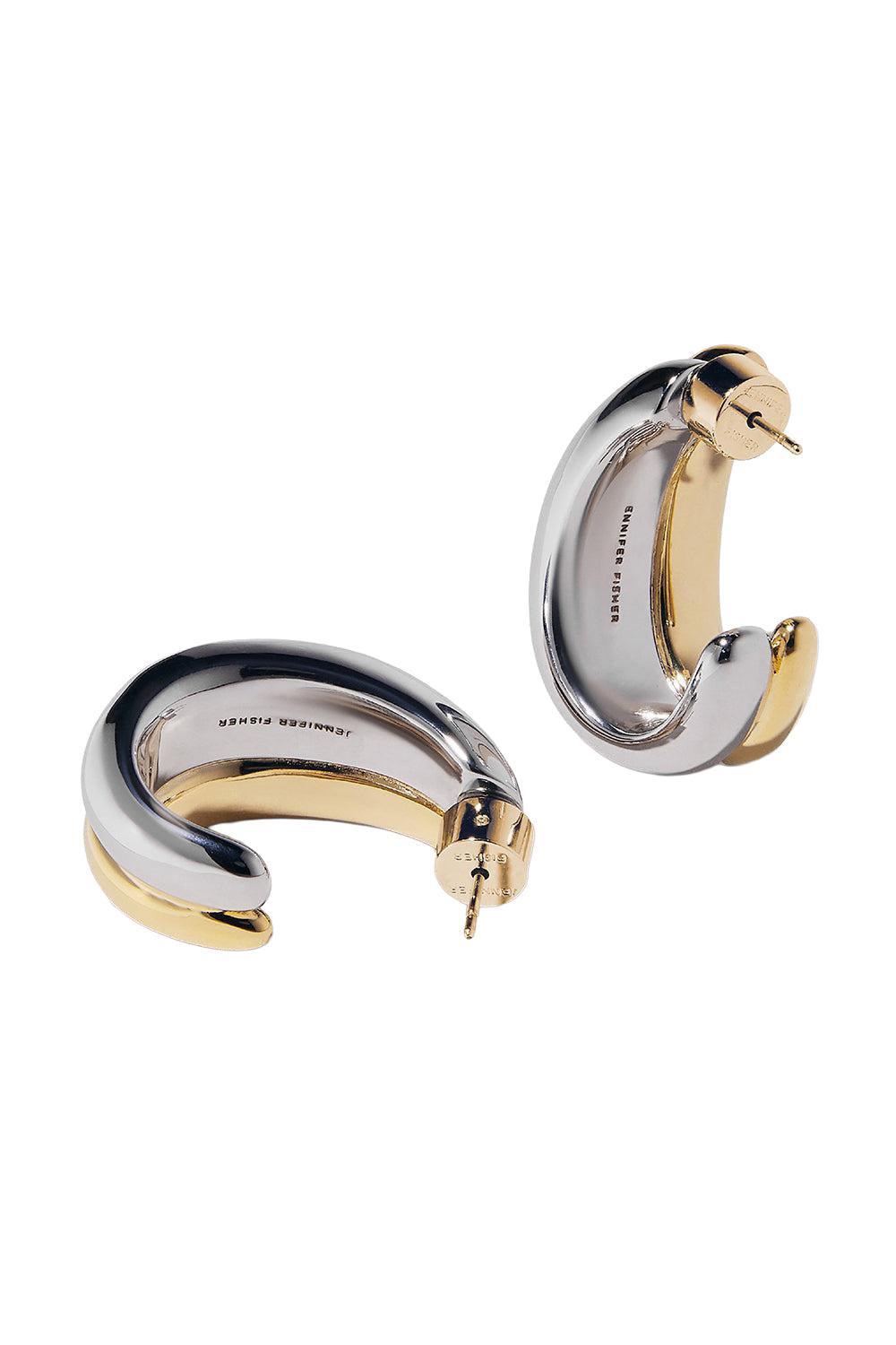 Chavez Huggie Earrings-YELLOW GOLD-JEWELRYBOUTIQUEEARRING-JENNIFER FISHER