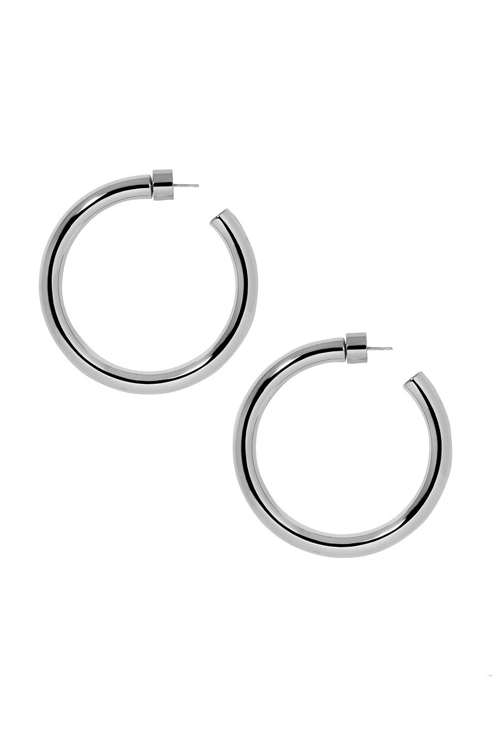 Natasha Baby Hoop Earrings - Silver - 1.5