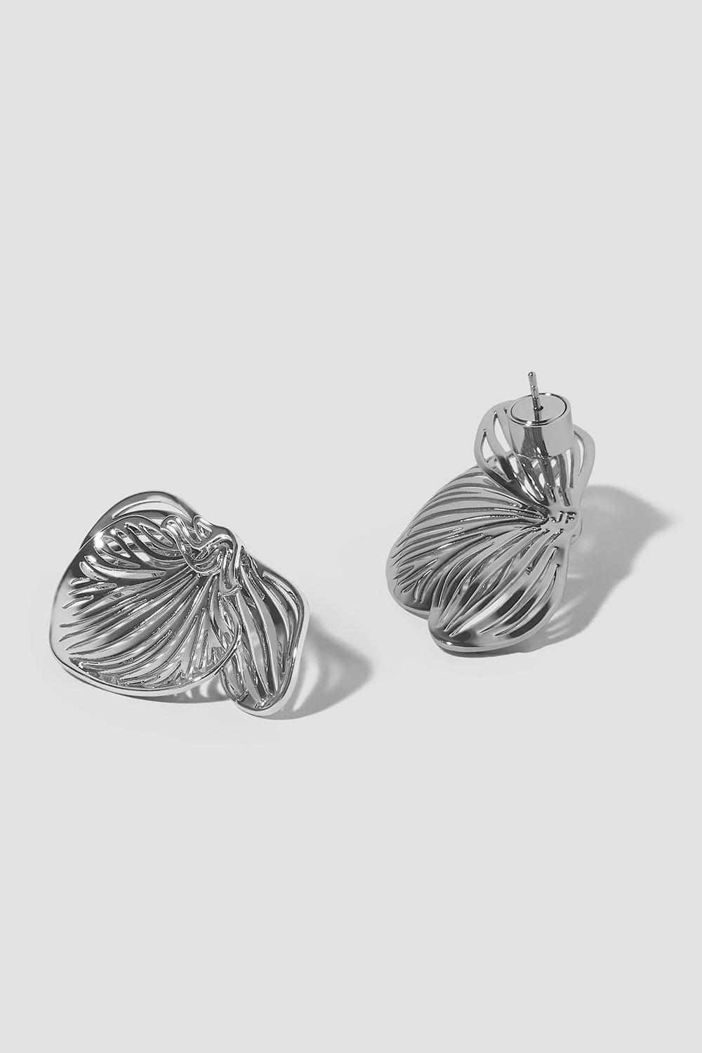 Small Orchid Earrings - White Gold-WHITE-JEWELRYBOUTIQUEEARRING-JENNIFER FISHER