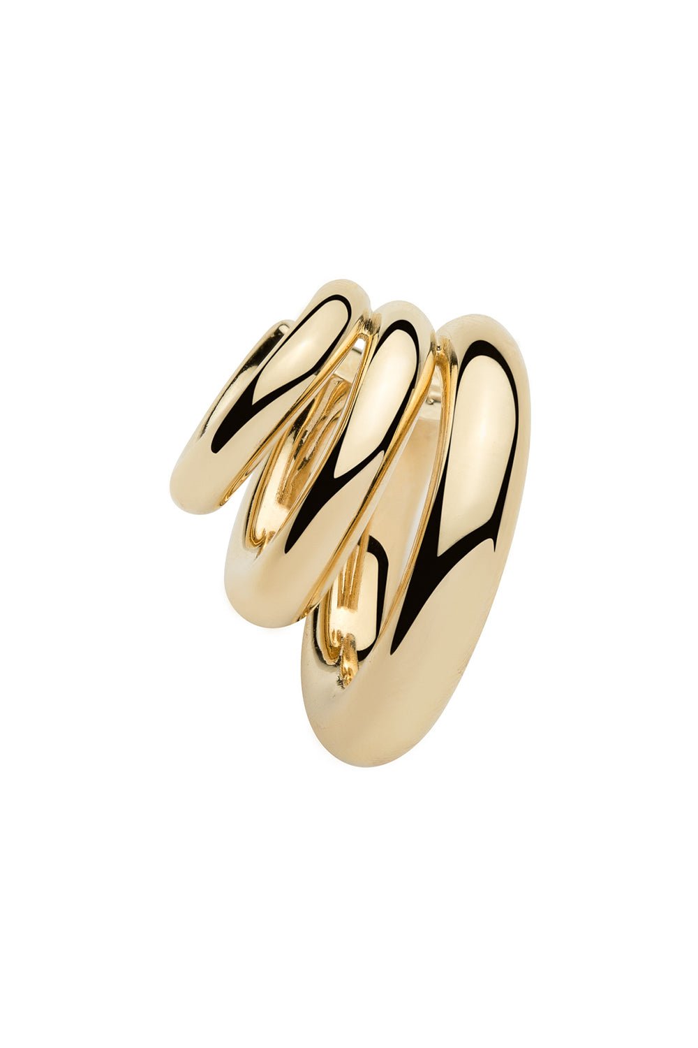 JENNIFER FISHER-Ascending Ear Cuff-YELLOW GOLD
