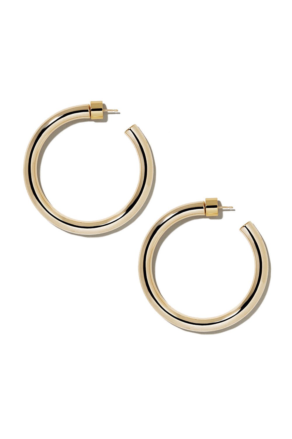 JENNIFER FISHER-Natasha Baby Hoop Earrings - 1.5-YELLOW GOLD