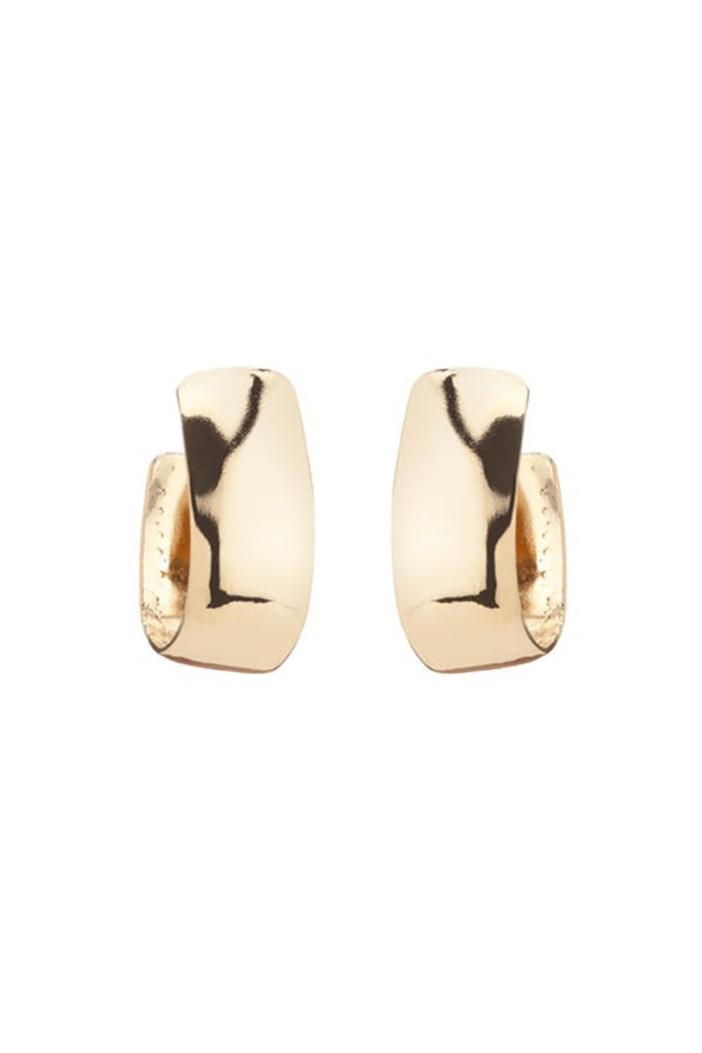 JENNIFER FISHER-Small Bolden Hoop Earrings-YELLOW GOLD