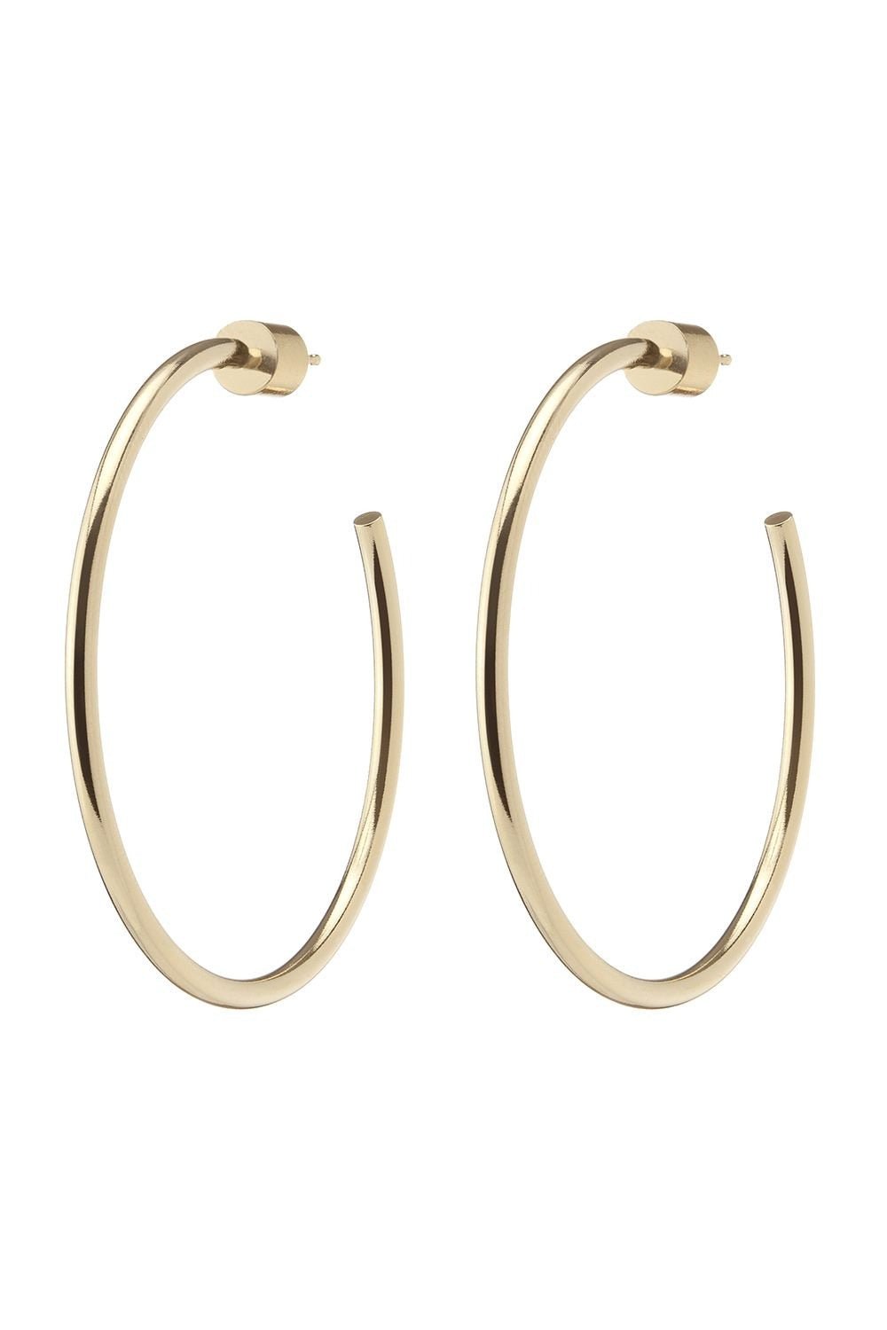 JENNIFER FISHER-Thread Baby Hoops-YELLOW GOLD