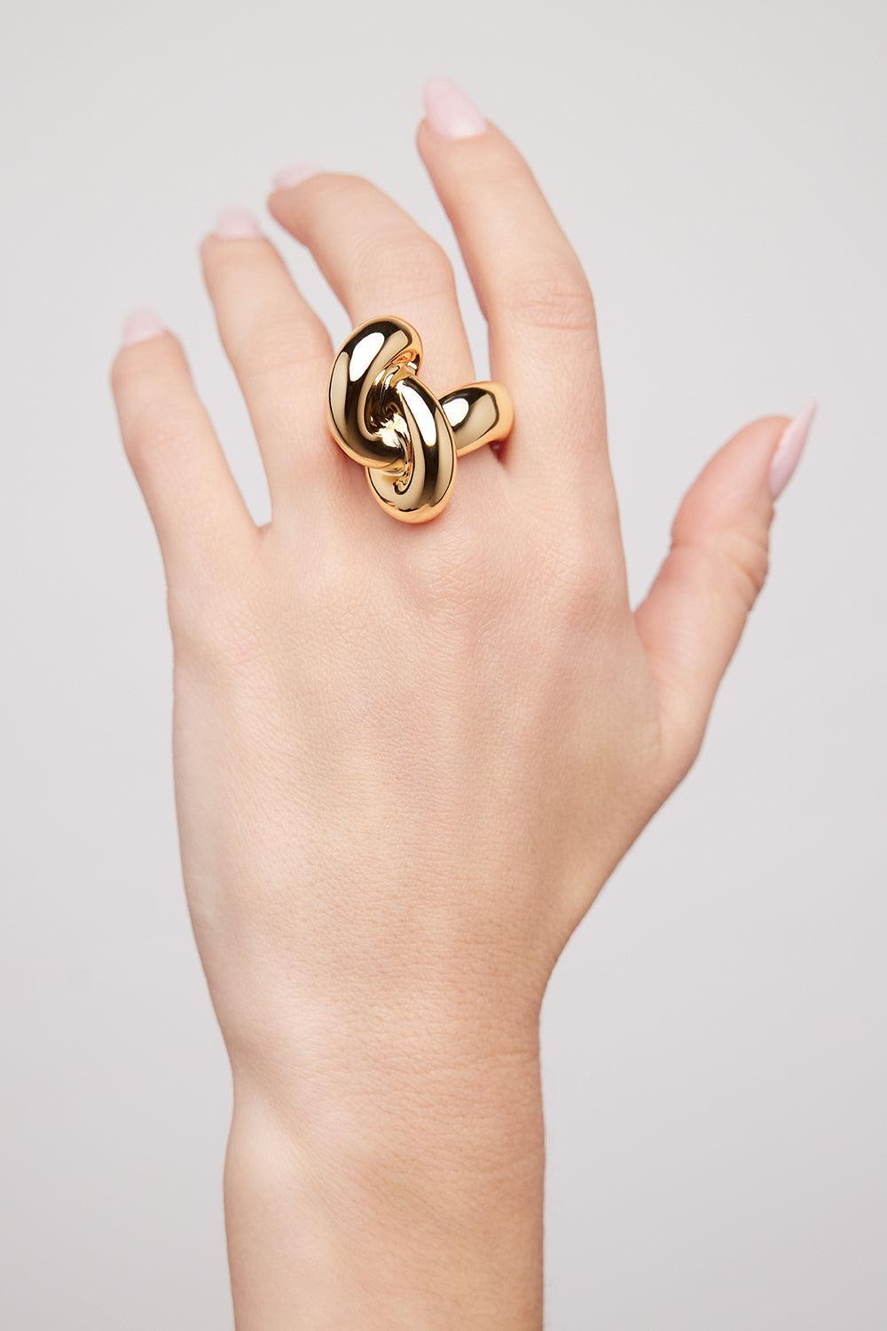 Knot Ring-YELLOW GOLD-6-JEWELRYBOUTIQUERING-JENNIFER FISHER