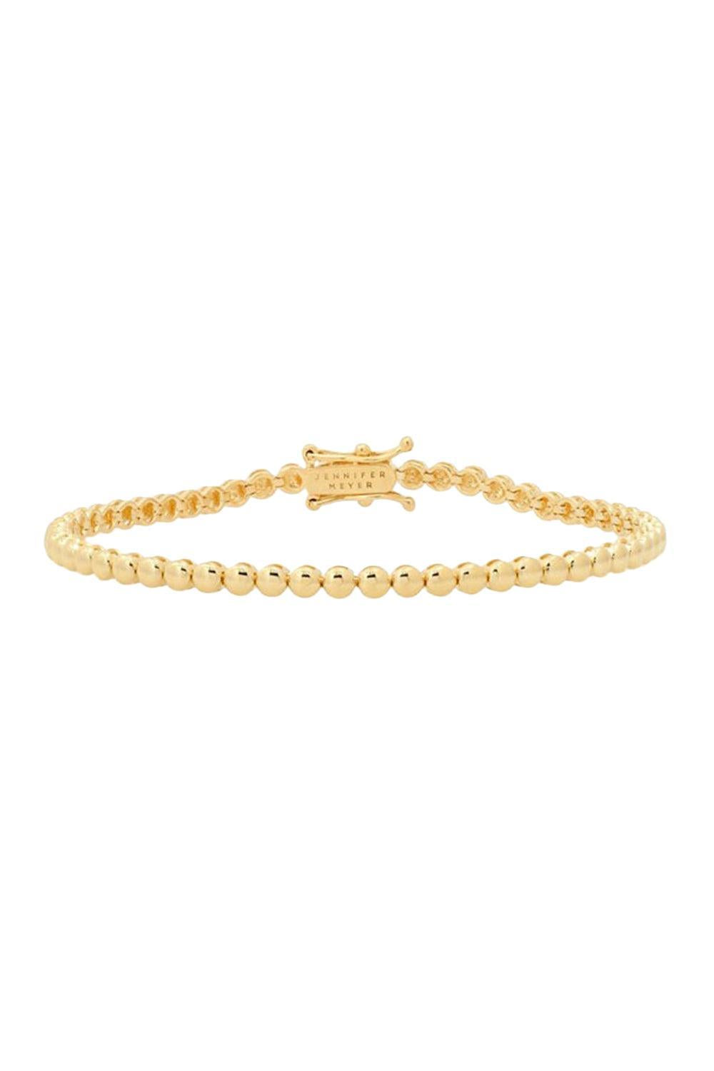 Mini Bezel Tennis Bracelet-YELLOW GOLD-JEWELRYFINE JEWELBRACELET O-JENNIFER MEYER