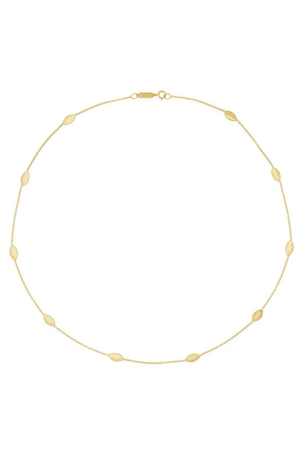 JENNIFER MEYER-Marquise By-The-Inch Necklace-YELLOW GOLD
