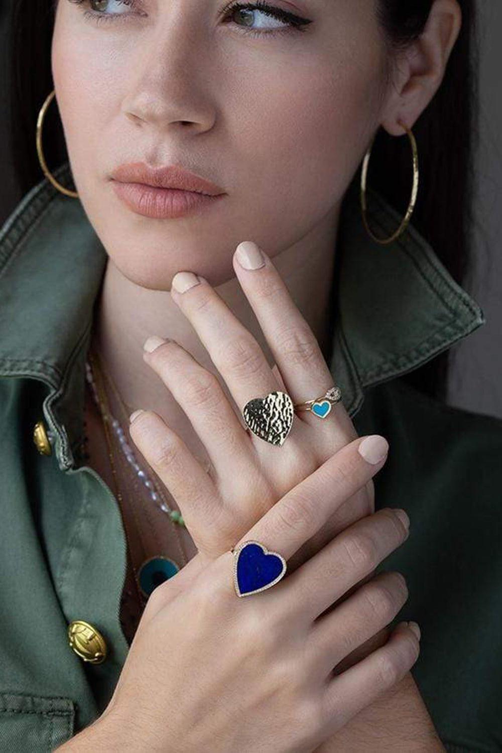 JENNIFER MEYER-XS Turquoise Marquise Ring-