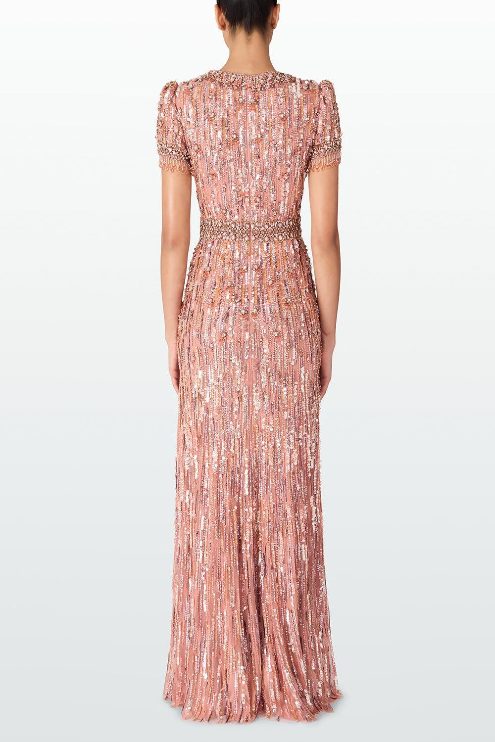  Roxy Embellished Beaded Gown-CINNAMON-2-CLOTHINGDRESSGOWN-JENNY PACKHAM 